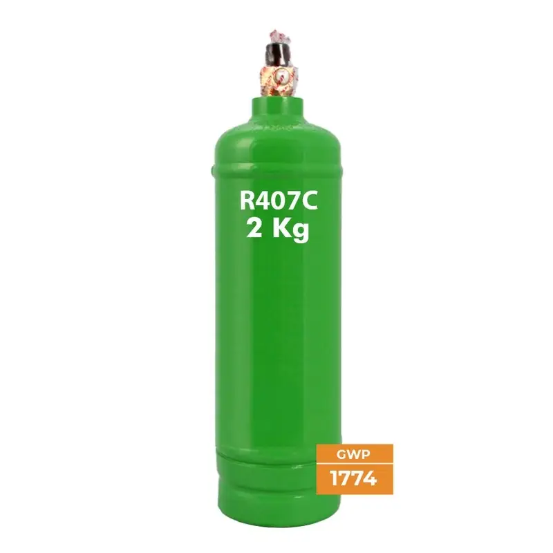 Gas refrigerante r407 bombola 2 kg SOLO CON PATENTINO FGAS